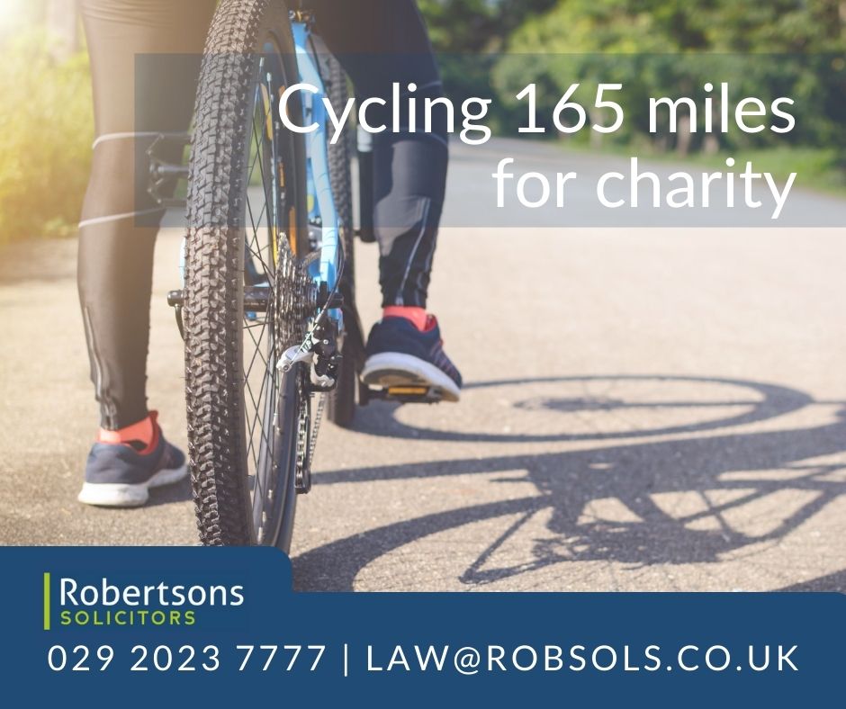 #TeamRobertsons are Cycling 165 miles for Tom Maynard Charity