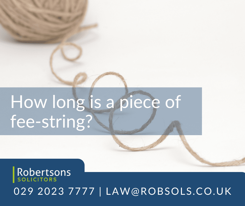 How Long is a Piece of Fee-String? The Important Question of Costs
