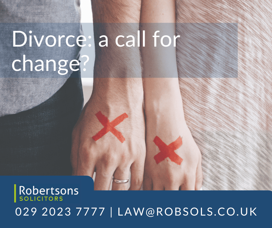 Divorce: a call for change?