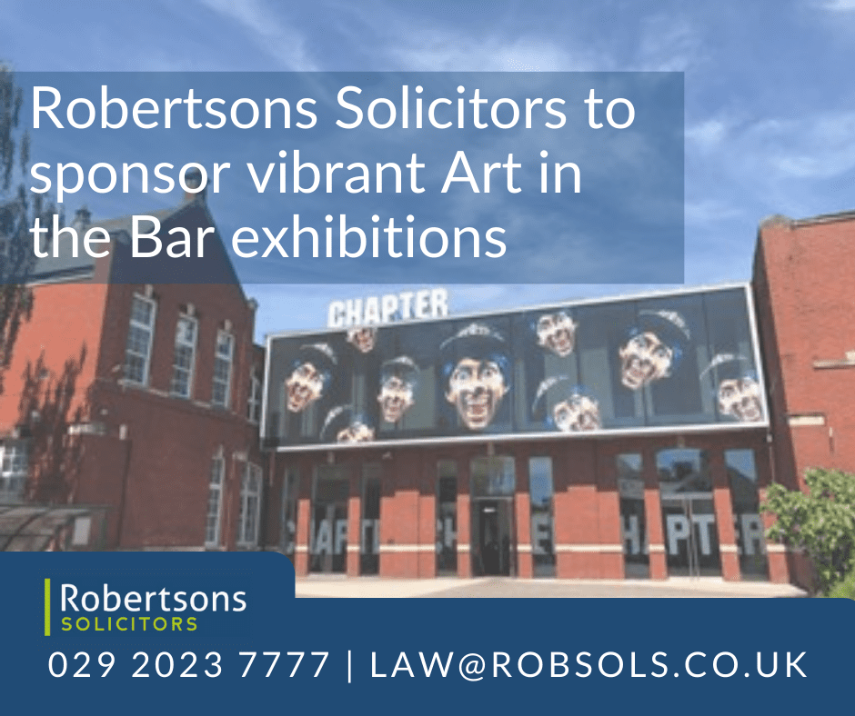Robertsons Solicitors to sponsor vibrant Art in the Bar exhibitions