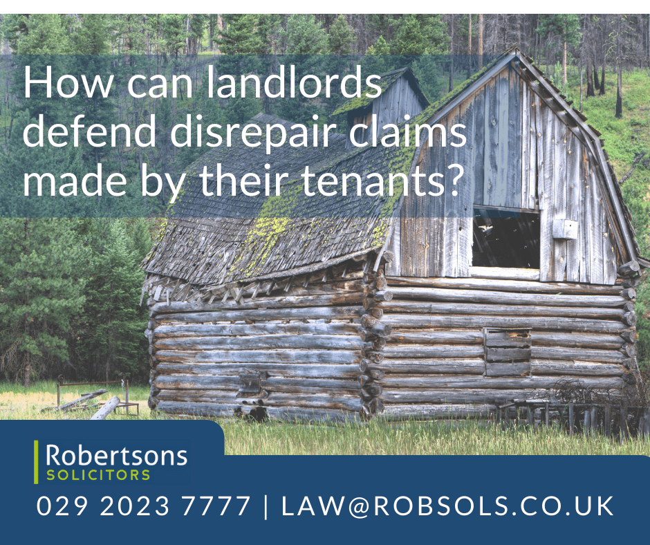 How can landlords defend disrepair claims made by their tenants?