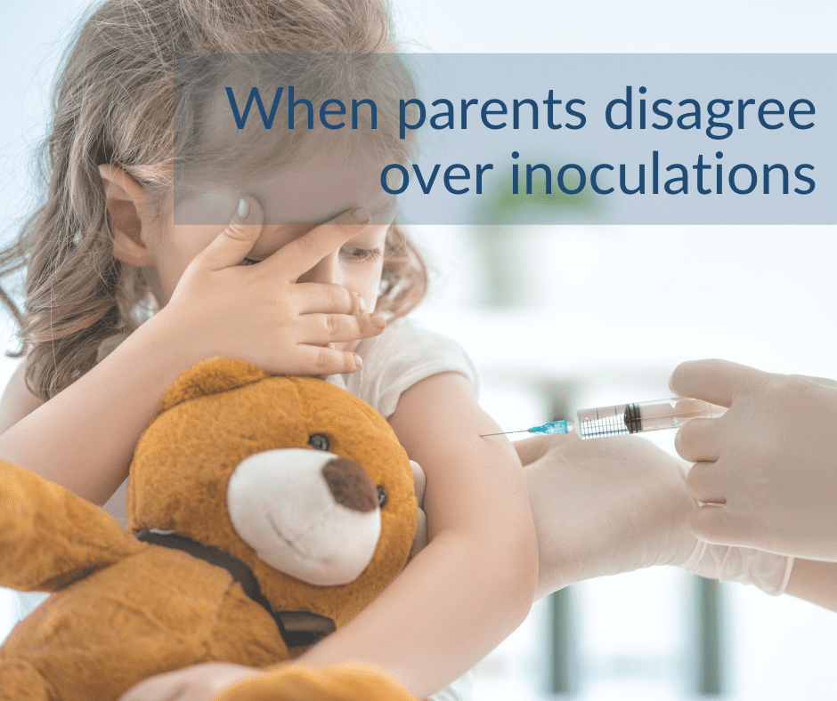 What Happens When Parents Disagree Over Inoculations: The Options