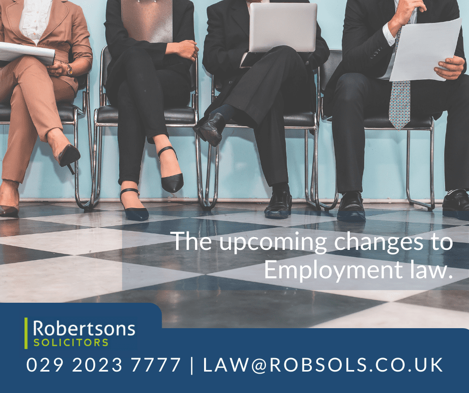 Employment Law Changes from 1 April 2021 | Robertsons Solicitors