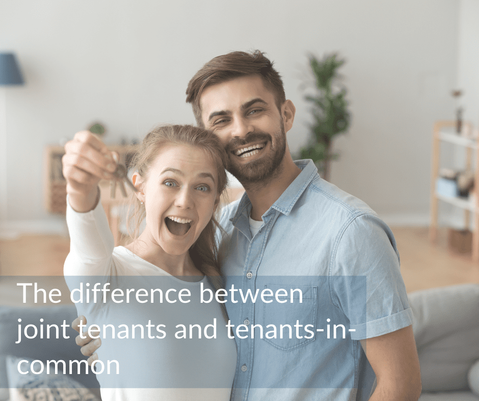 What is the difference between Joint Tenants and Tenants in Common?