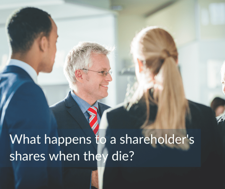What Happens When a Shareholder Dies?