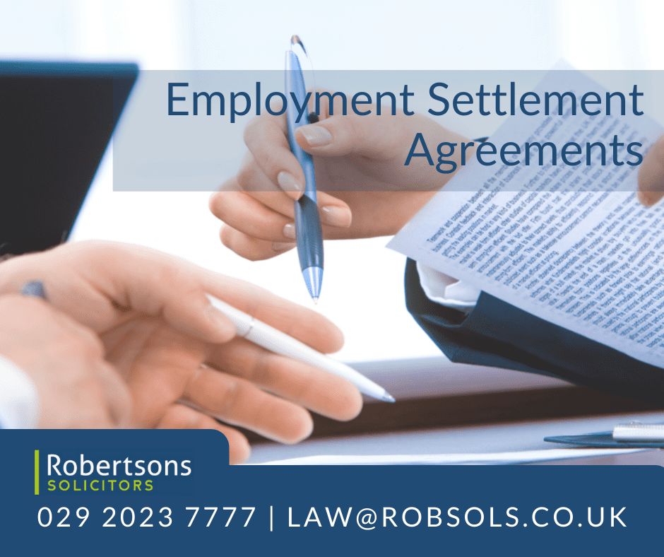 Employment Settlement Agreements | Robertsons Cardiff & Barry