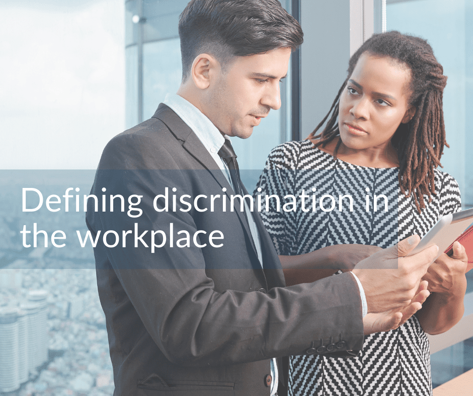 What is the legal definition of discrimination? We explore this employment topic