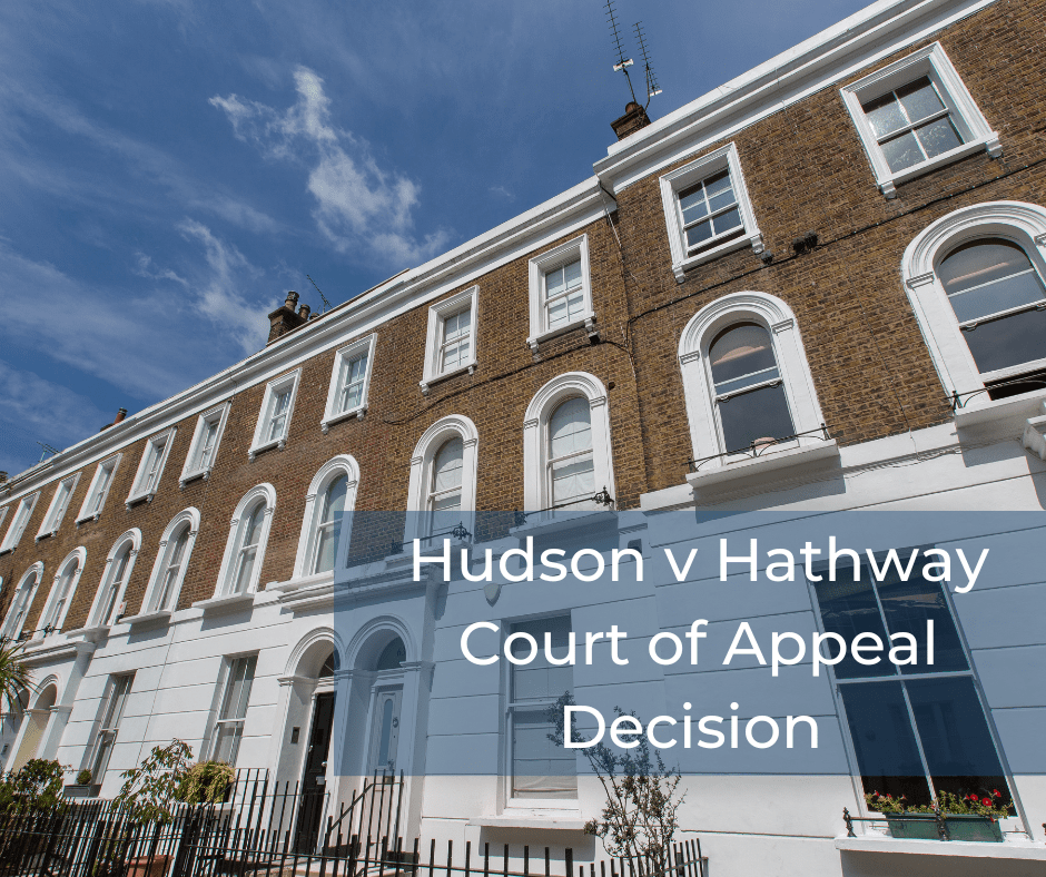 Hudson v Hathway - Court of Appeal