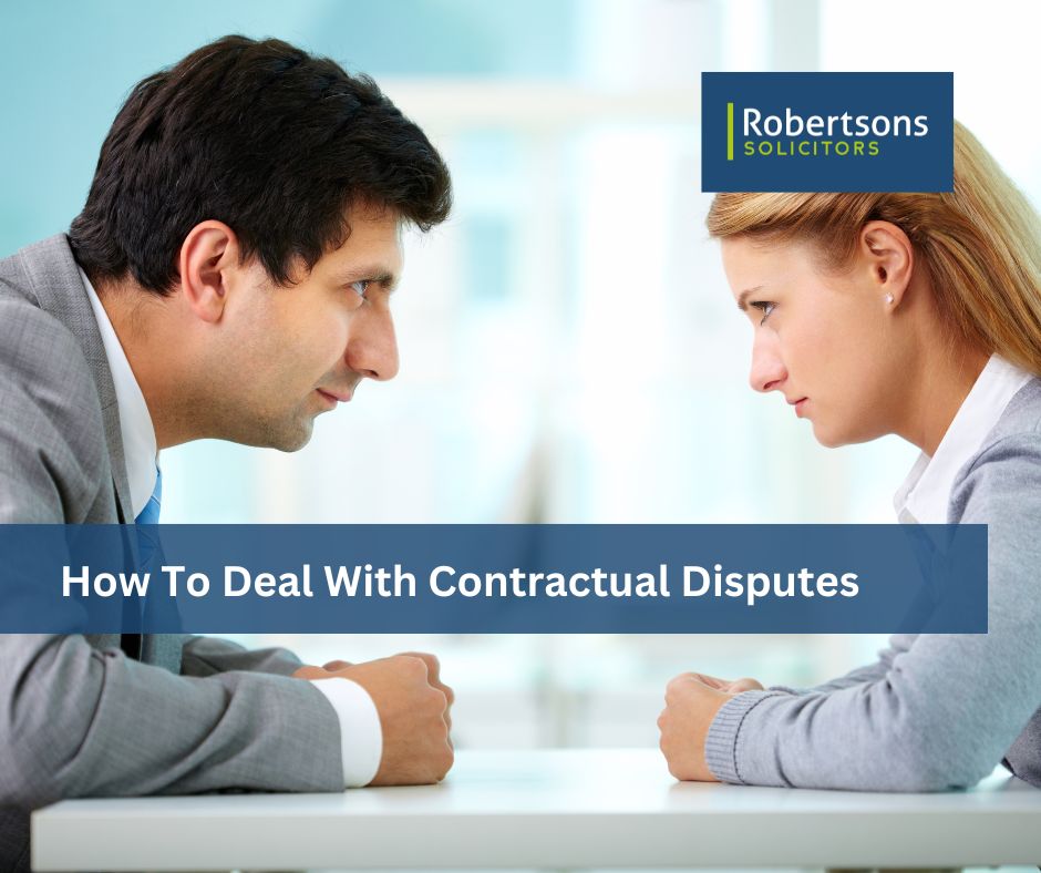 How To Deal With Contractual Disputes