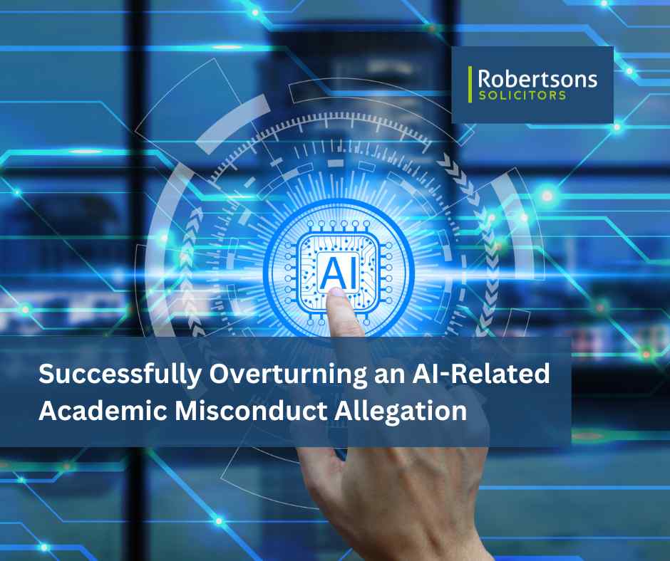 Successfully Overturning an AI-Related Academic Misconduct Allegation