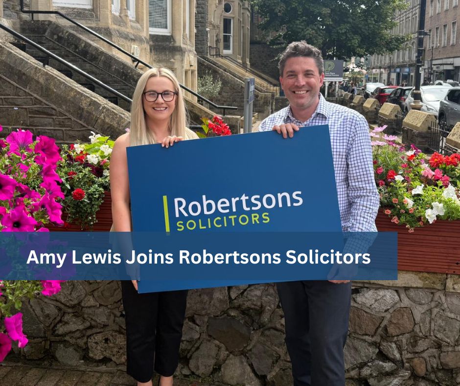 Amy Lewis Joins Robertsons Solicitors